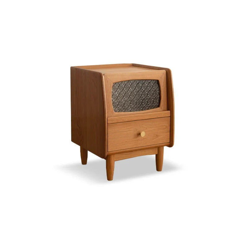 Evelyn Solid Wood Bedside Table