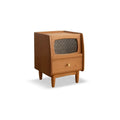 Evelyn Solid Wood Bedside Table