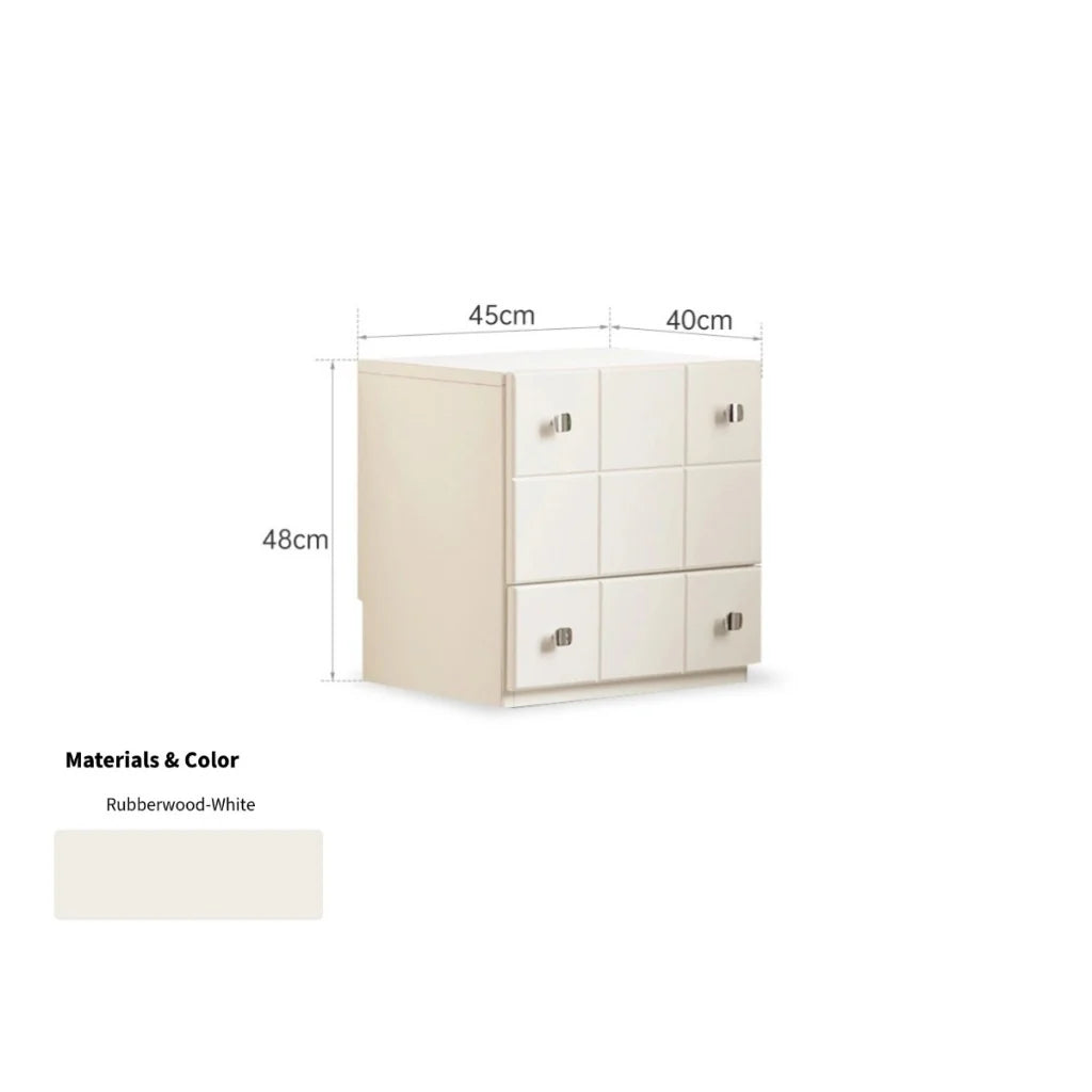 George Solid Wood Bedside Table