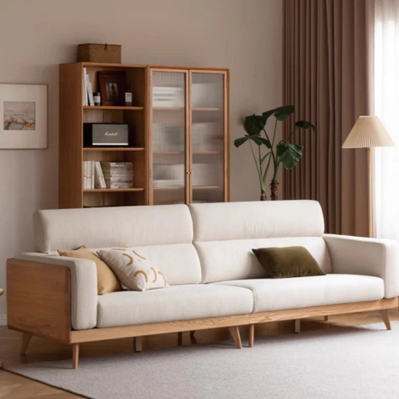 Haru 3 Seater Fabric Sofa