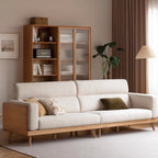 Haru 3 Seater Fabric Sofa