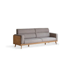 Haru 3 Seater Fabric Sofa