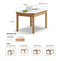 Jasper Extendable Round Dining Table
