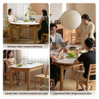 Jasper Extendable Round Dining Table