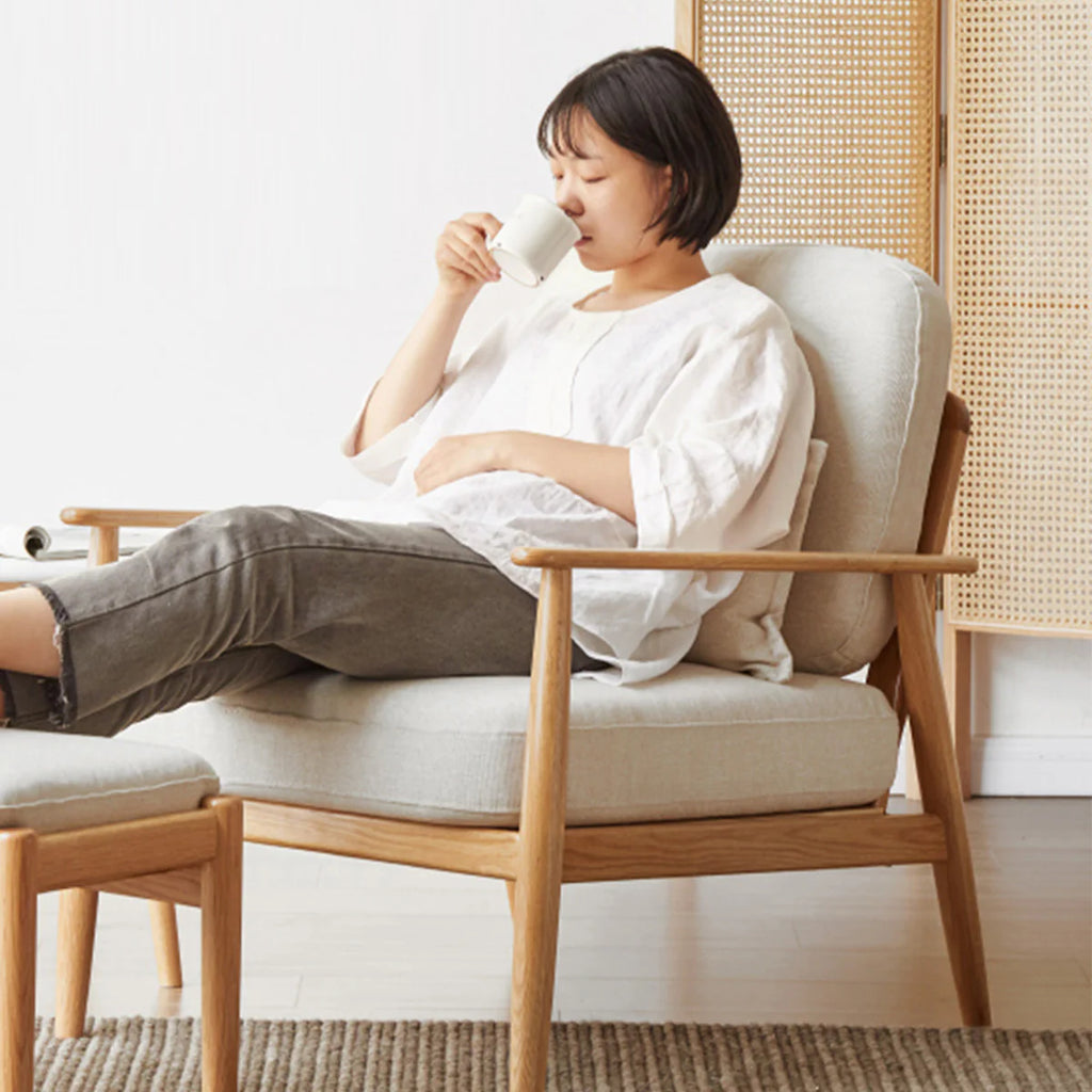 Jeca Fabric Armchair