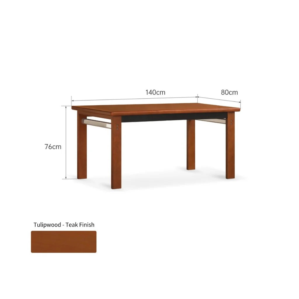 Johannes Solid Wood Dining Table