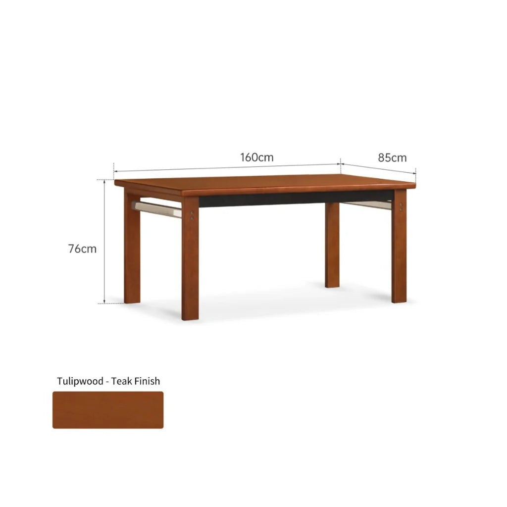Johannes Solid Wood Dining Table