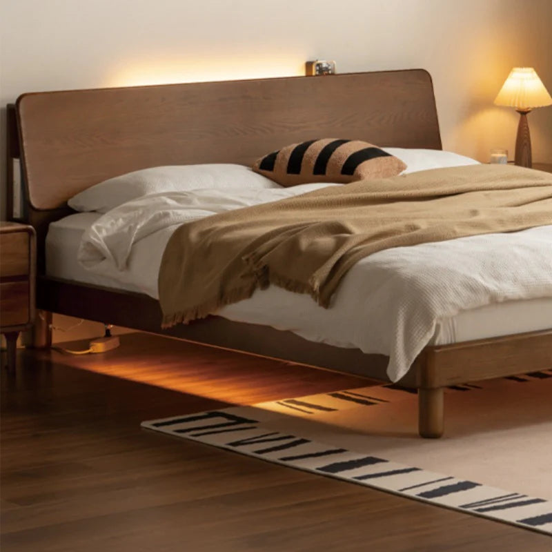Jules Solid Oak Wood Bed Frame