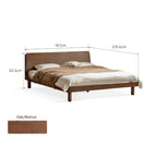 Jules Solid Oak Wood Bed Frame