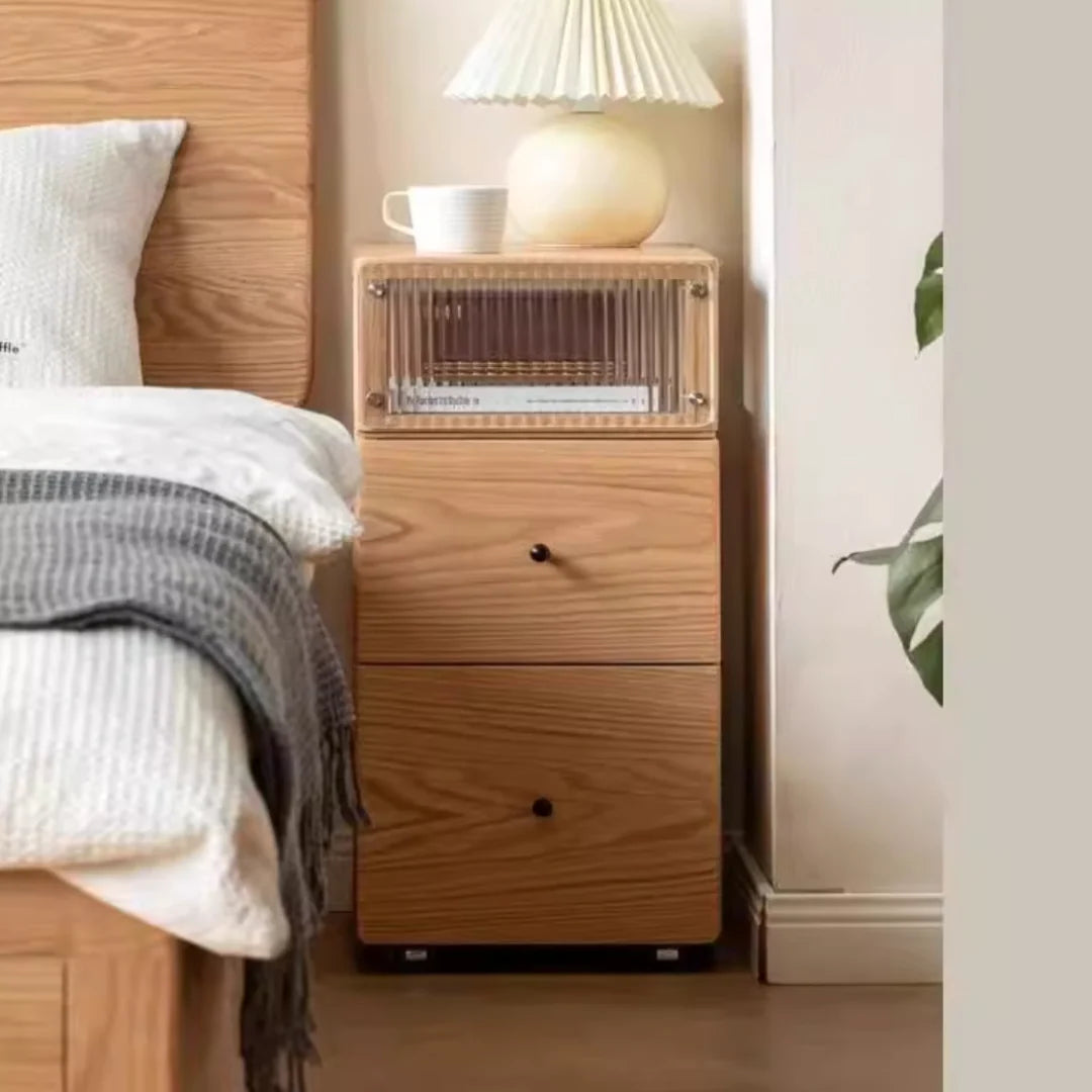 Julian Solid Wood Bedside Table