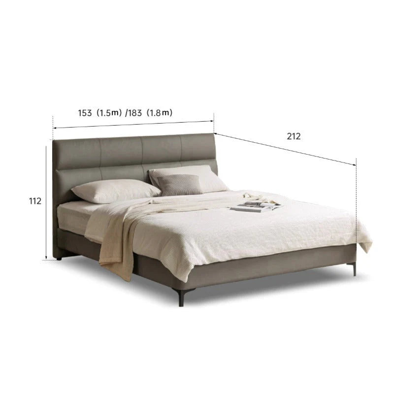 Kazo Leather Bed