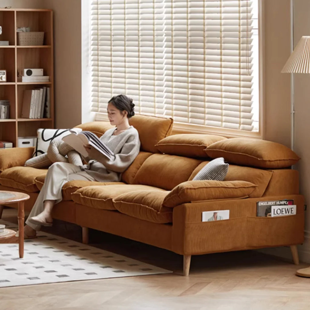 Kiiro 3 Seater Fabric Sofa