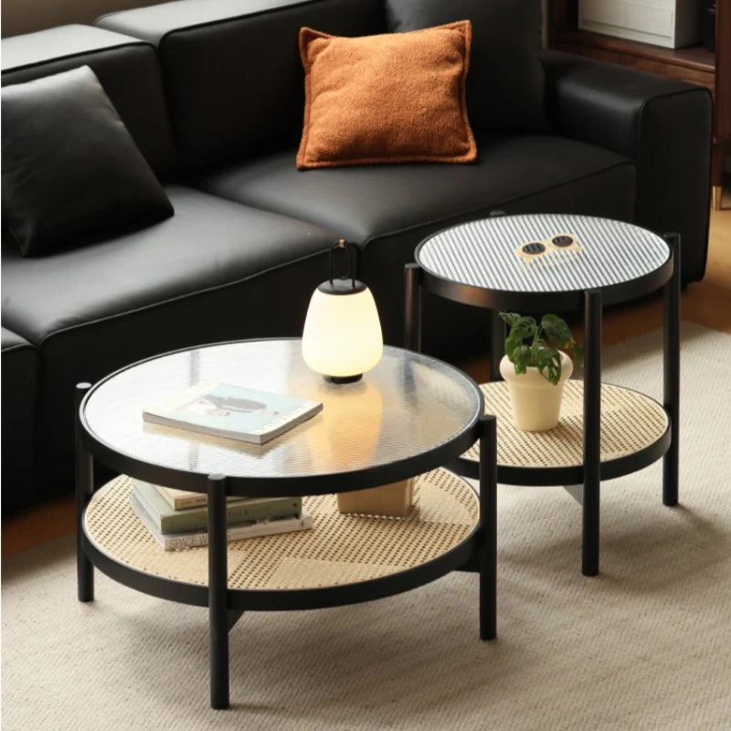 Kuro Rattan Nesting Coffee Table