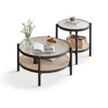 Kuro Rattan Nesting Coffee Table