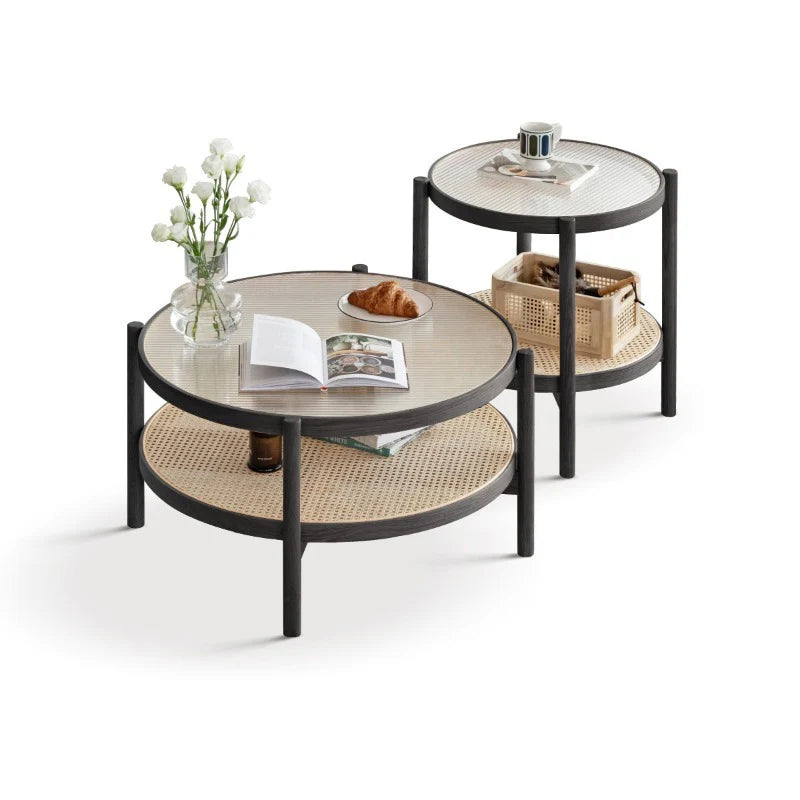 Kuro Rattan Nesting Coffee Table