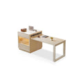 Laurel Sintered Stone Island and Extendable Dining Table