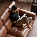 Lawrence 3 Seater Leather Sofa