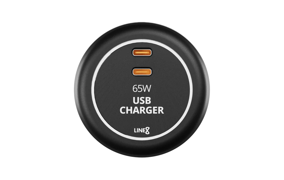 Line8 CHG-65 GaN USB Charger