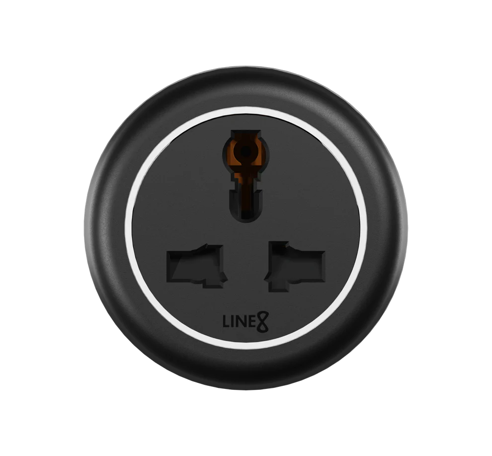 Line8 Zen-MLT Travel Adaptor (Pack of 2)