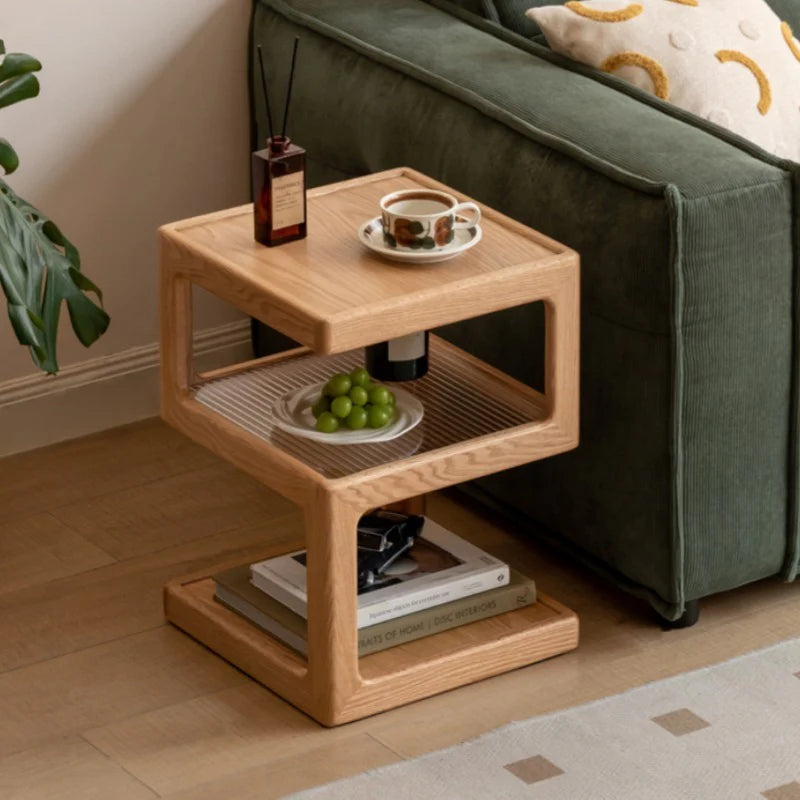 Luther Solid Wood Side Table