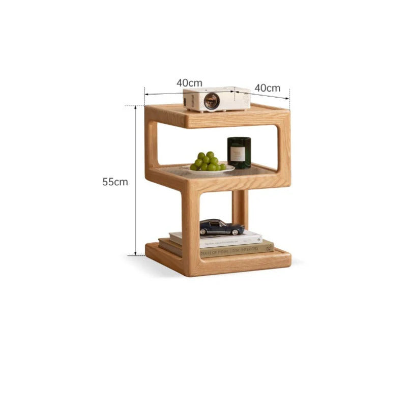 Luther Solid Wood Side Table