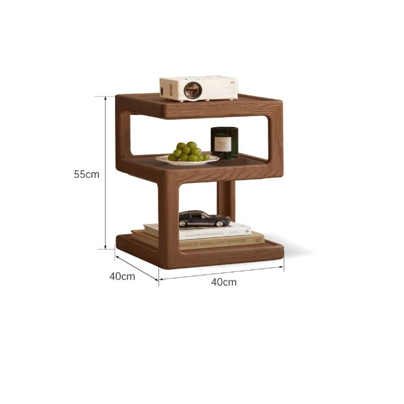 Luther Solid Wood Side Table