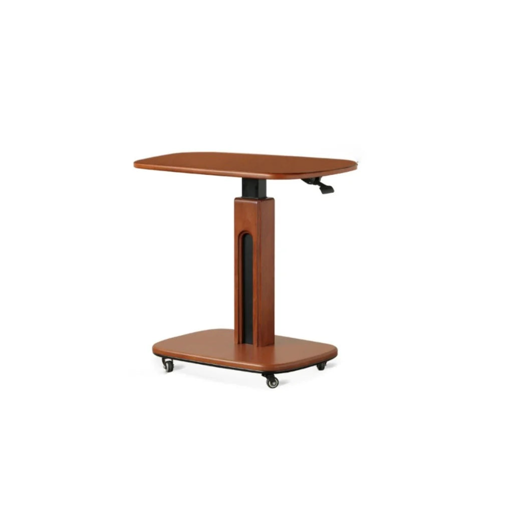 Maslow Solid Wood Height-Adjustable Side Table