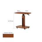 Maslow Solid Wood Height-Adjustable Side Table