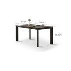 Matteo Solid Wood Dining Table