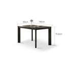 Matteo Solid Wood Dining Table