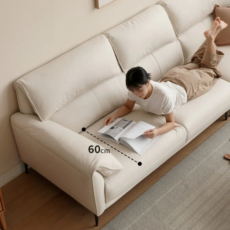 Milan 3 Seater Leather Sofa