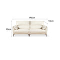Milan 3 Seater Leather Sofa