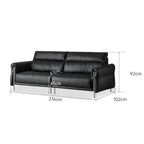 Milano 3 Seater Leather Sofa