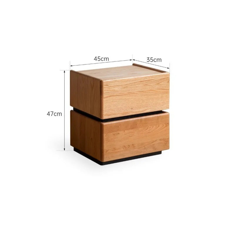 Milo Block Bedside Table