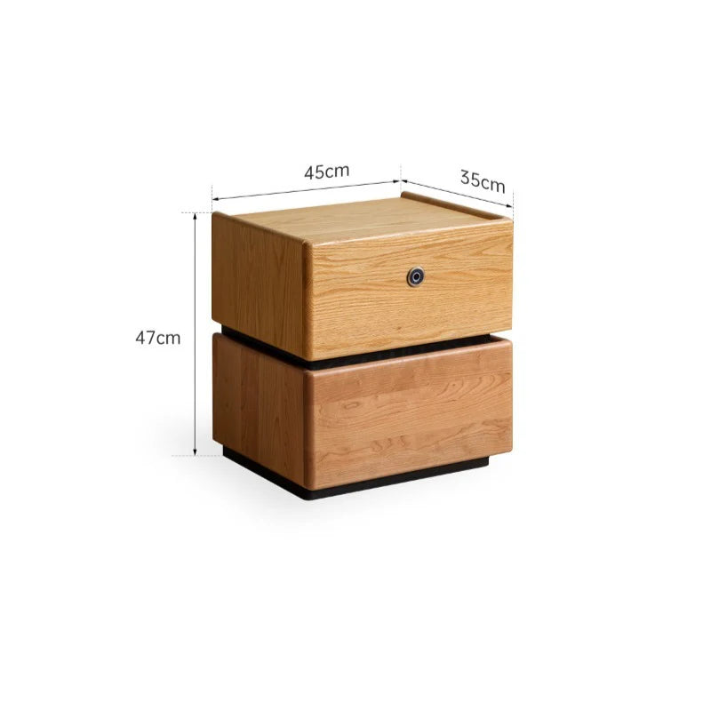 Milo Block Bedside Table