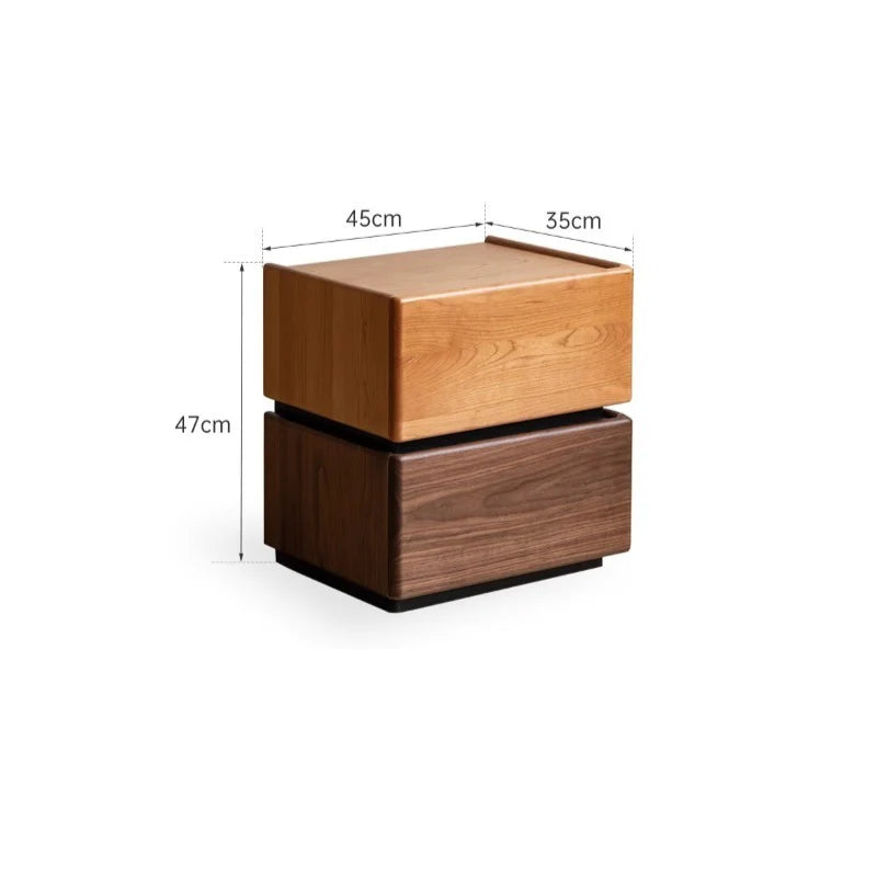 Milo Block Bedside Table