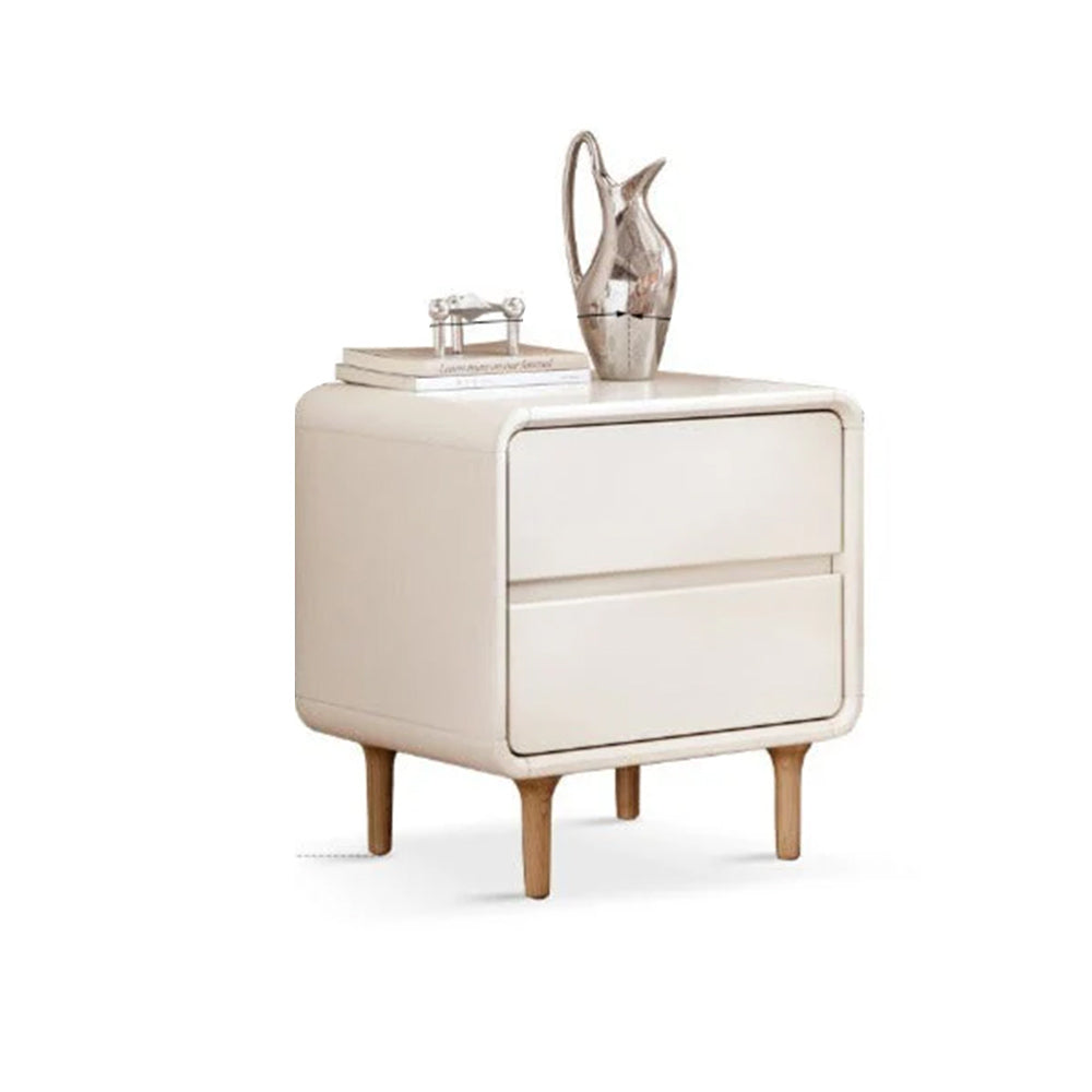 Modori Solid Wood Bedside Table