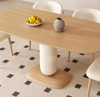 Oak Veneer With Oak Wood Base