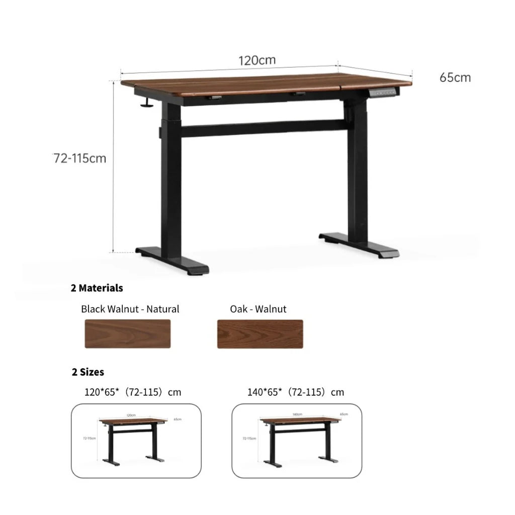 Oscar Electric Height-Adjustable Office Desk