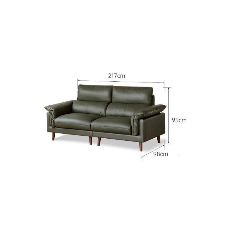 Oslo 3 Seater Leather Sofa