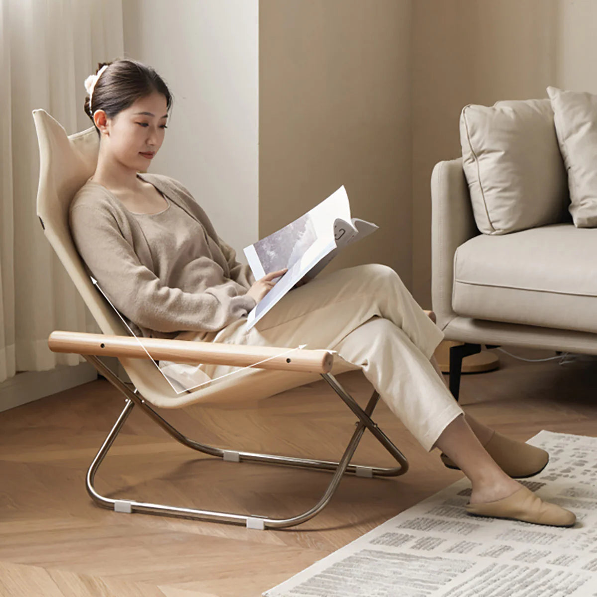 Outdoor Foldable Lounge Chair