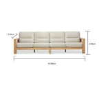 Paloma Solid Wood Sofa