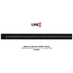 Line8 Model R Recessed Power Track - Spanish Black Marble Finish