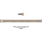 Line8 Model R Recessed Power Track - Champagne Gold Finish