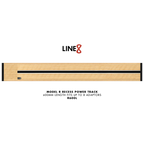 Line8 Model R Recessed Power Track - American Spruce Finish