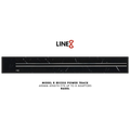 Line8 Model R Recessed Power Track - Spanish Black Marble Finish