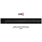Line8 Model R Recessed Power Track - Spanish Black Marble Finish