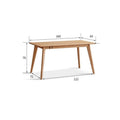 Rachel Solid Wood Dining Table