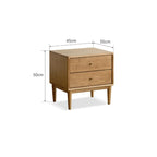 Rina Solid Wood Bedside Table