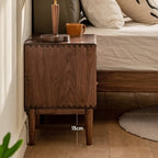 Ron Solid Wood Bedside Table